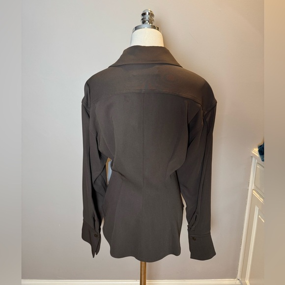 Equipment Bennet Gathered Front Shirt - NWT - Picture 5 of 9